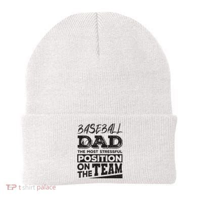 Baseball Dad Baseball Lover Beanie