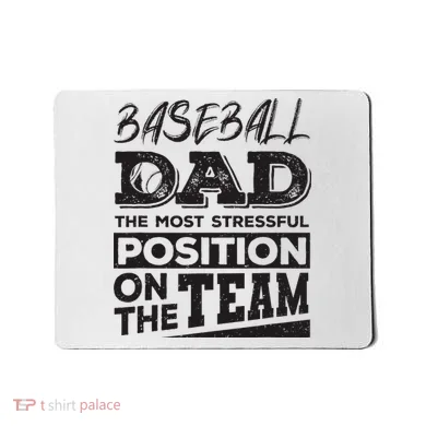 Baseball Dad Baseball Lover Mousepad