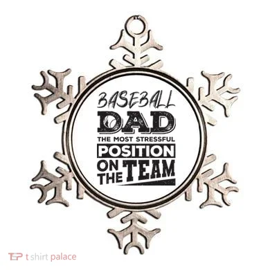 Baseball Dad Baseball Lover Ornament