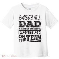 Baseball Dad Baseball Lover Toddler T-Shirt thumb 0