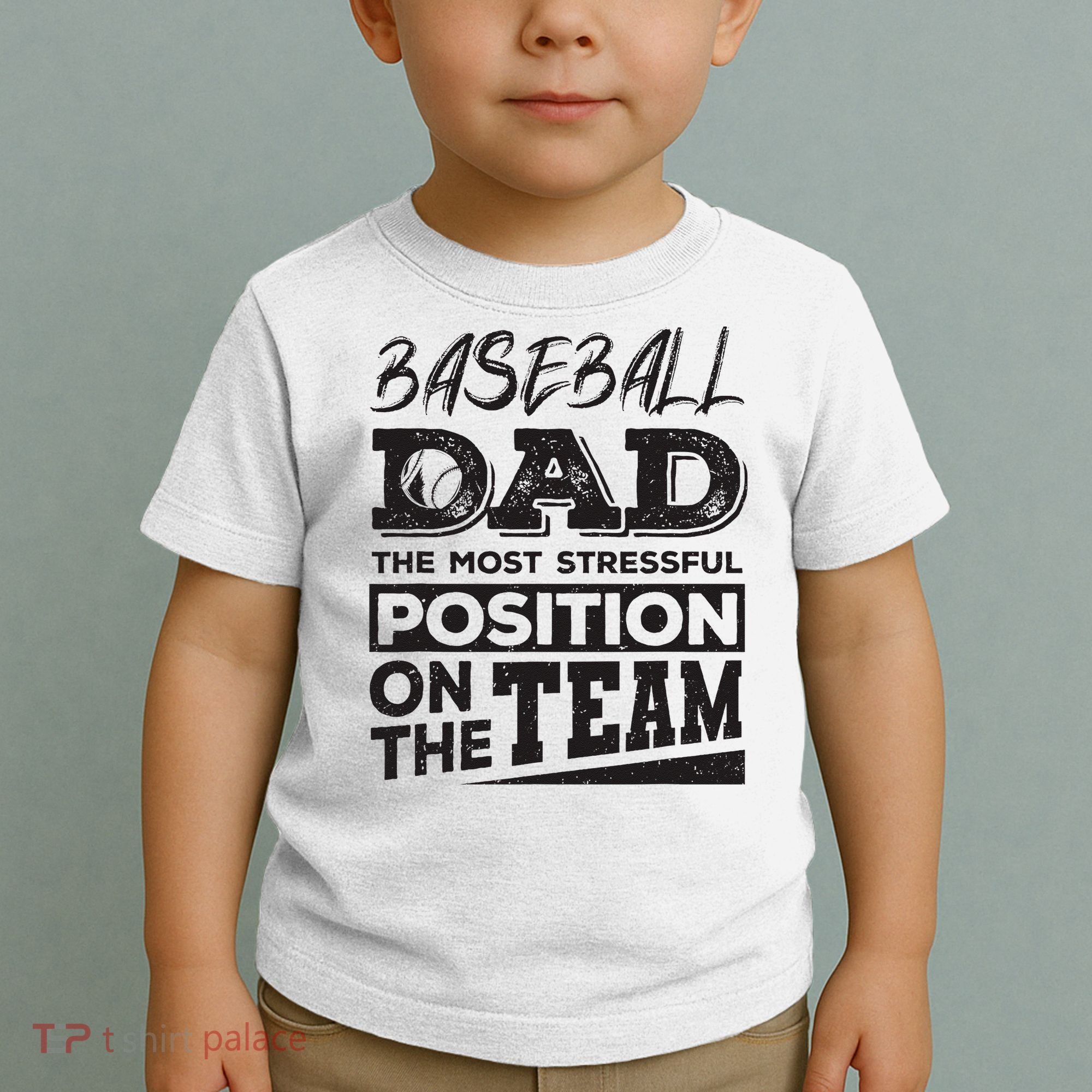 Baseball Dad Baseball Lover Toddler T-Shirt