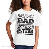Baseball Dad Baseball Lover Kids T-Shirt thumb 2