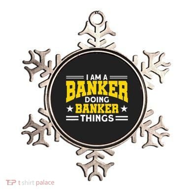 Banker Doing Banker Things For Banker Ornament