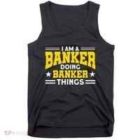 Banker Doing Banker Things For Banker Tank Top thumb 0