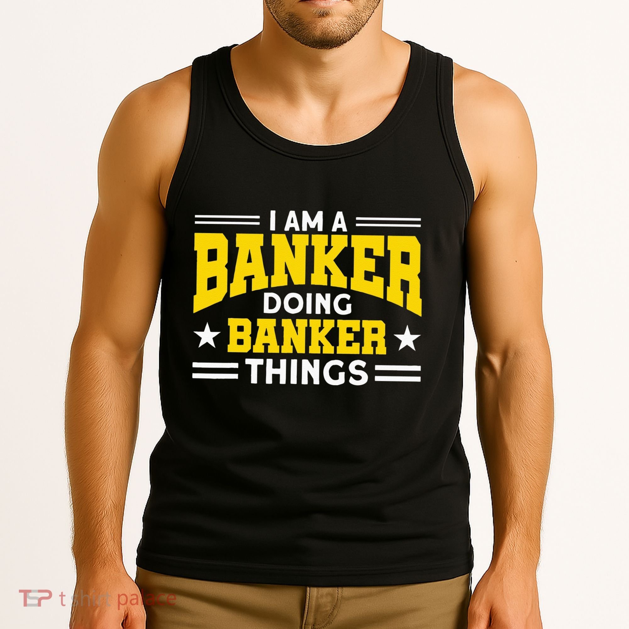 Banker Doing Banker Things For Banker Tank Top