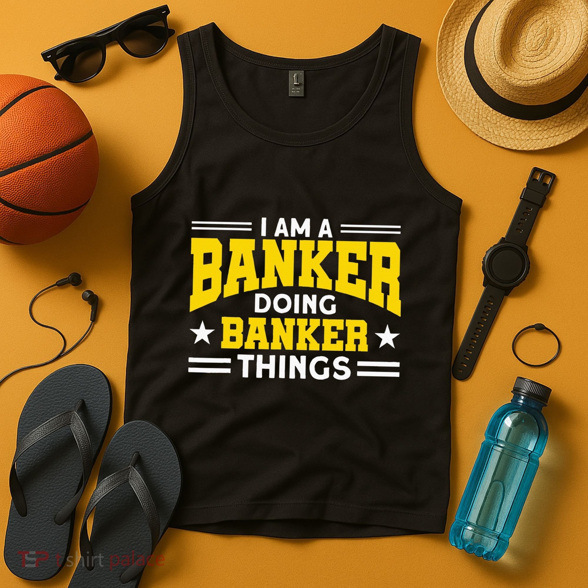 Banker Doing Banker Things For Banker Tank Top