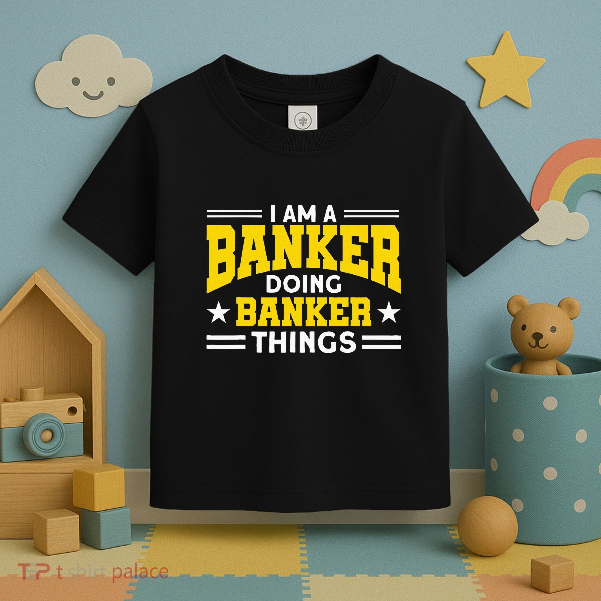 Banker Doing Banker Things For Banker Toddler T-Shirt