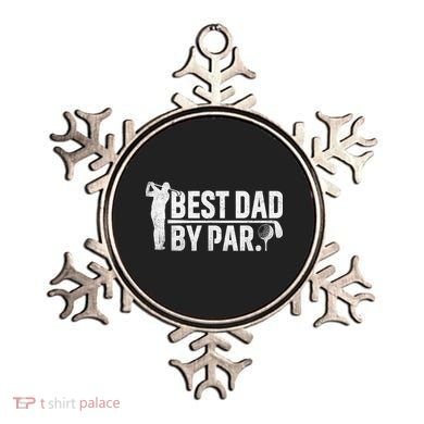 Best Dad By Par Funny Golf Daddy Fathers Day Birthday Gifts Ornament