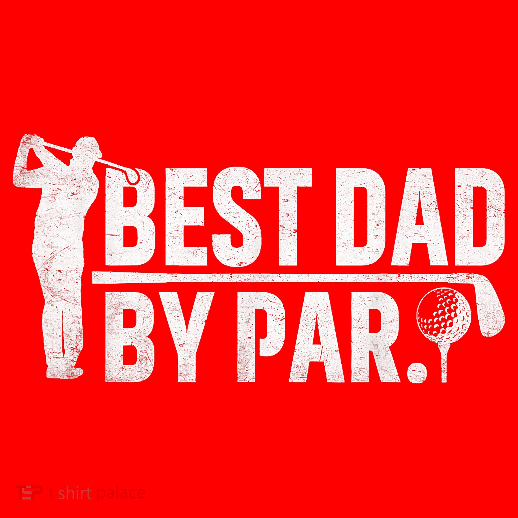 Best Dad By Par Funny Golf Daddy Fathers Day Birthday Gifts Santa Hat