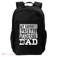 Baseball Dad Cool Gift Baseball Lover Cute Gift Backpack thumb 0