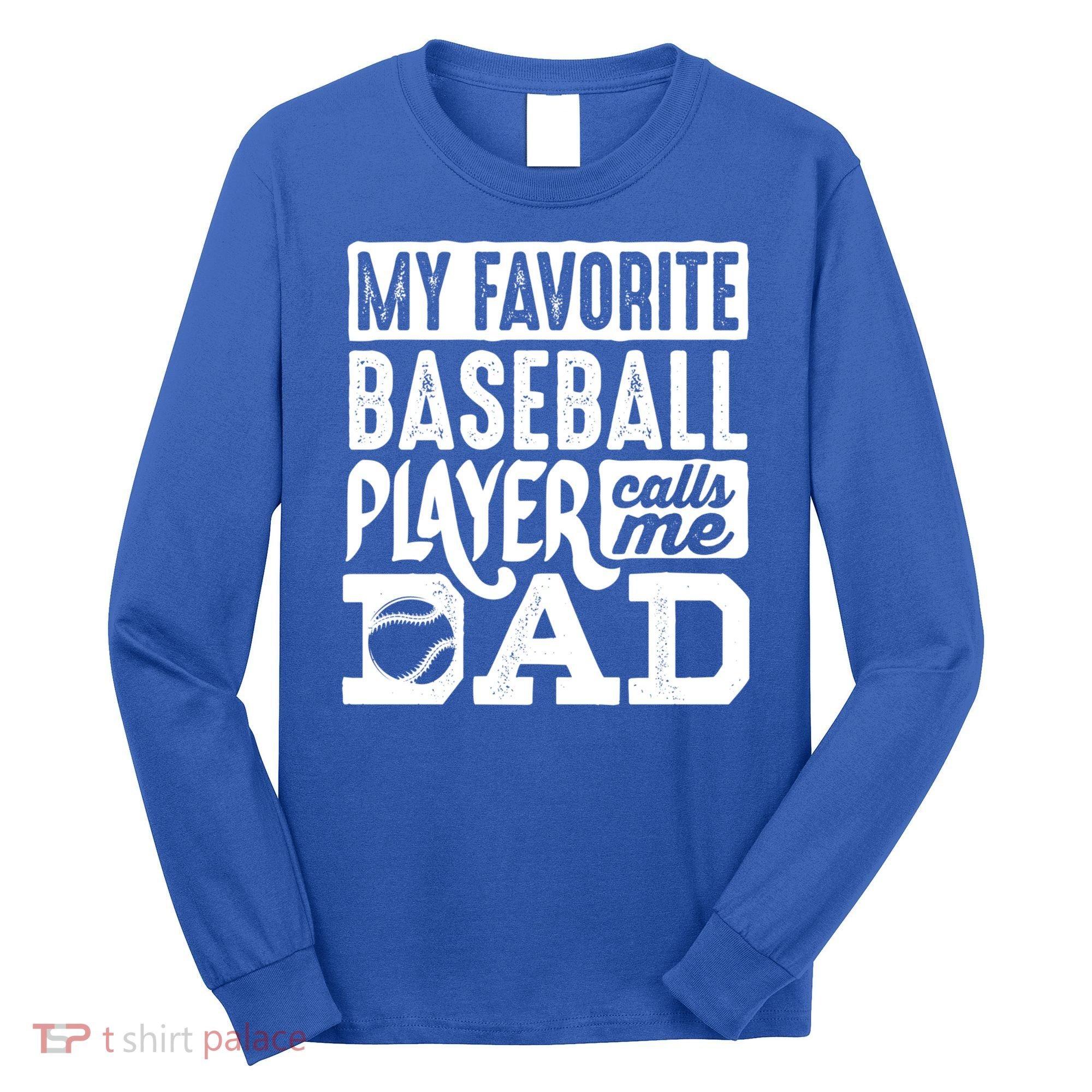 Baseball Dad Cool Gift Baseball Lover Cute Gift Long Sleeve Shirt