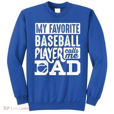 Baseball Dad Cool Gift Baseball Lover Cute Gift Sweatshirt