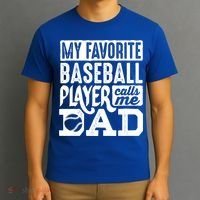 Baseball Dad Cool Gift Baseball Lover Cute Gift T-Shirt thumb 3