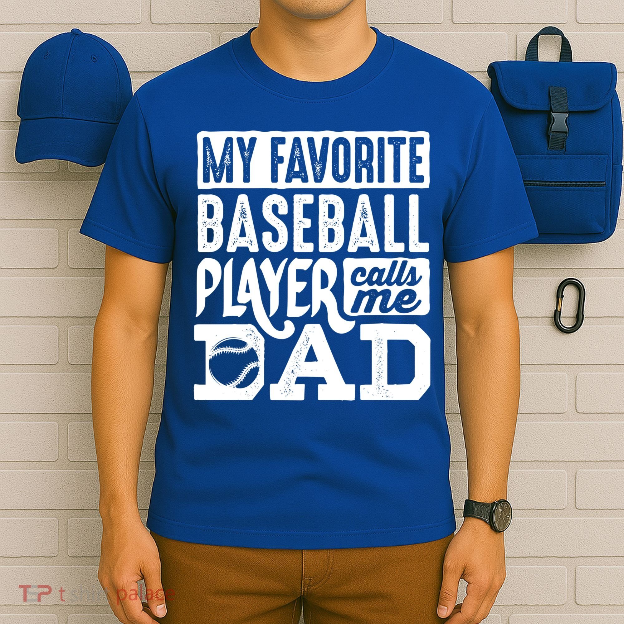 Baseball Dad Cool Gift Baseball Lover Cute Gift T-Shirt