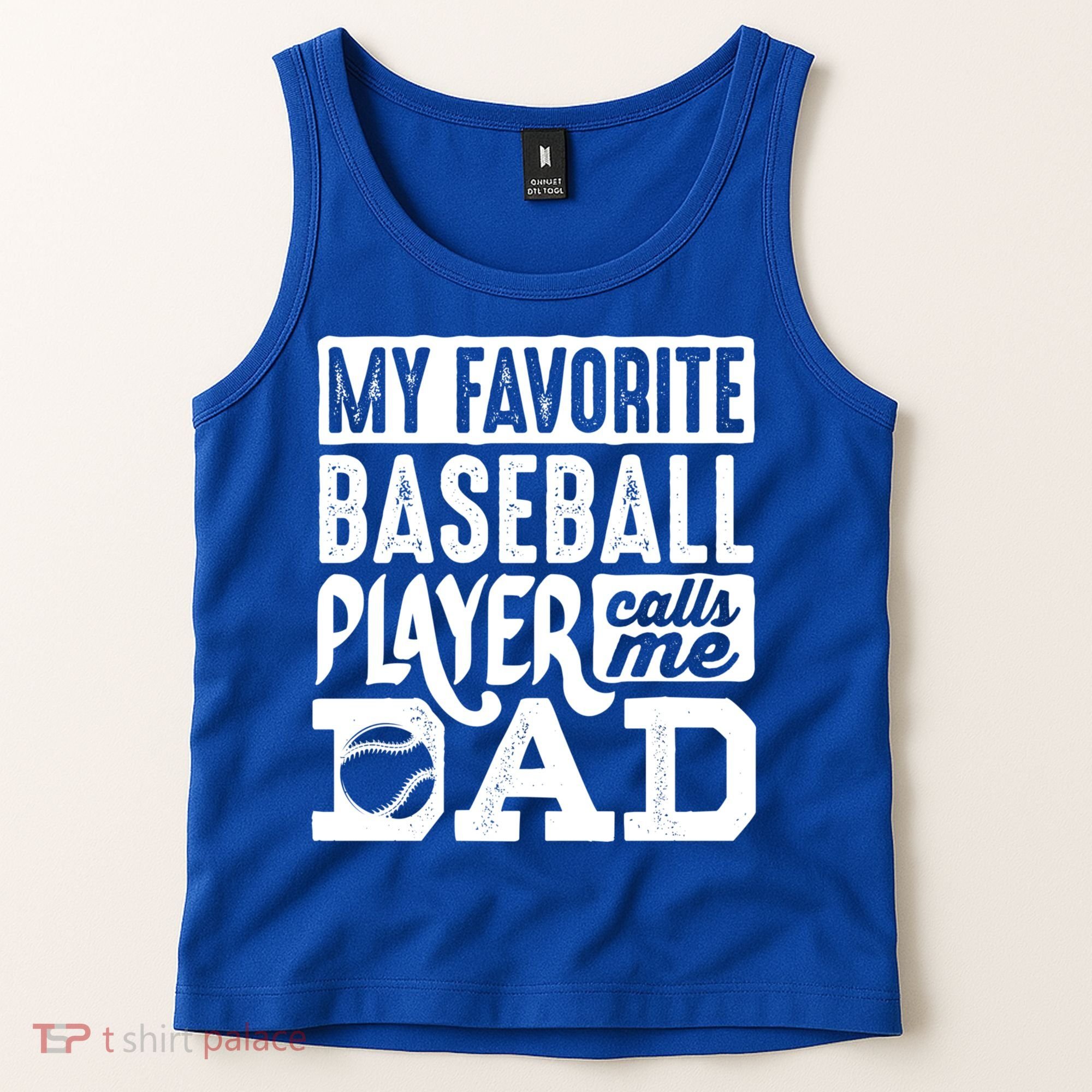 Baseball Dad Cool Gift Baseball Lover Cute Gift Tank Top