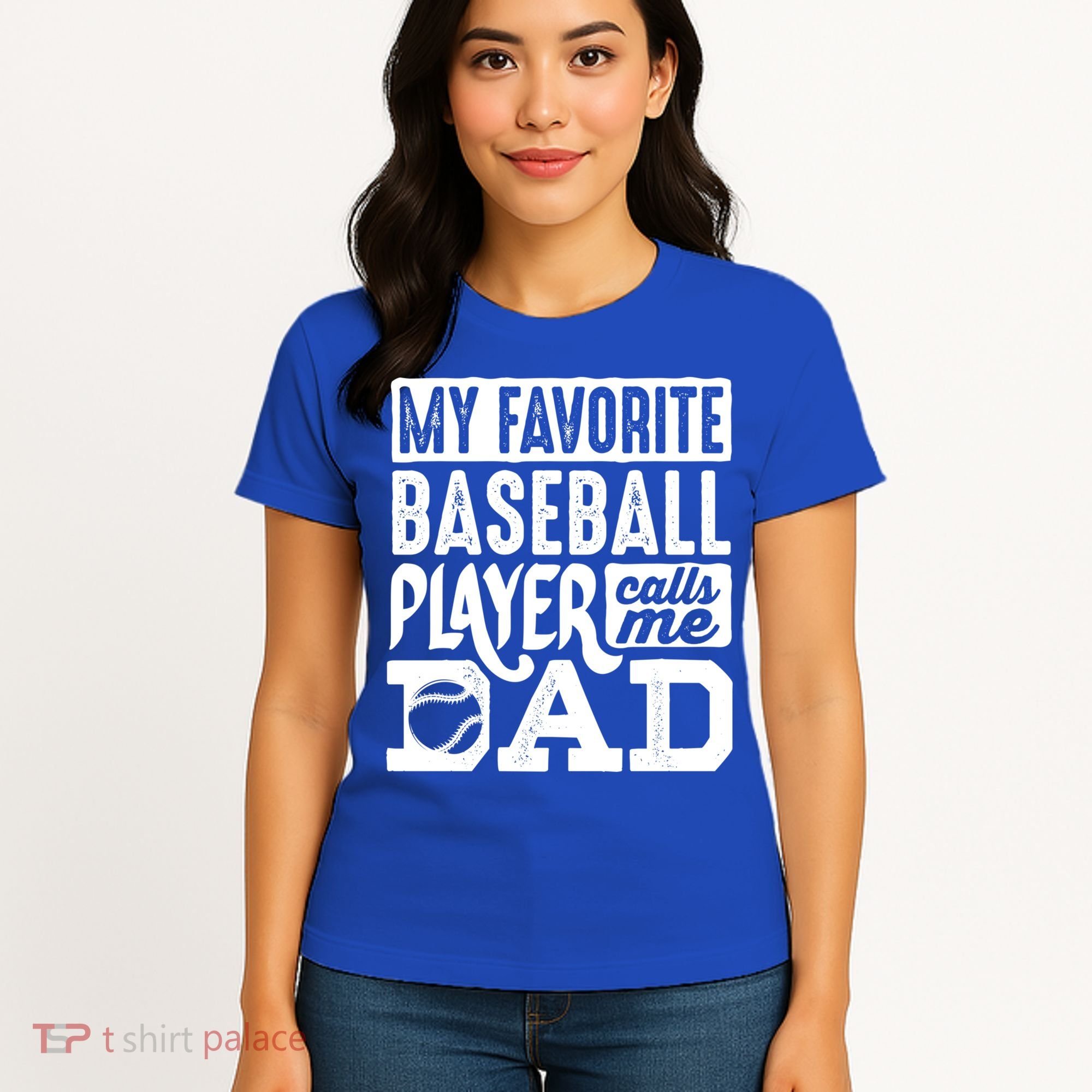Baseball Dad Cool Gift Baseball Lover Cute Gift Women's T-Shirt