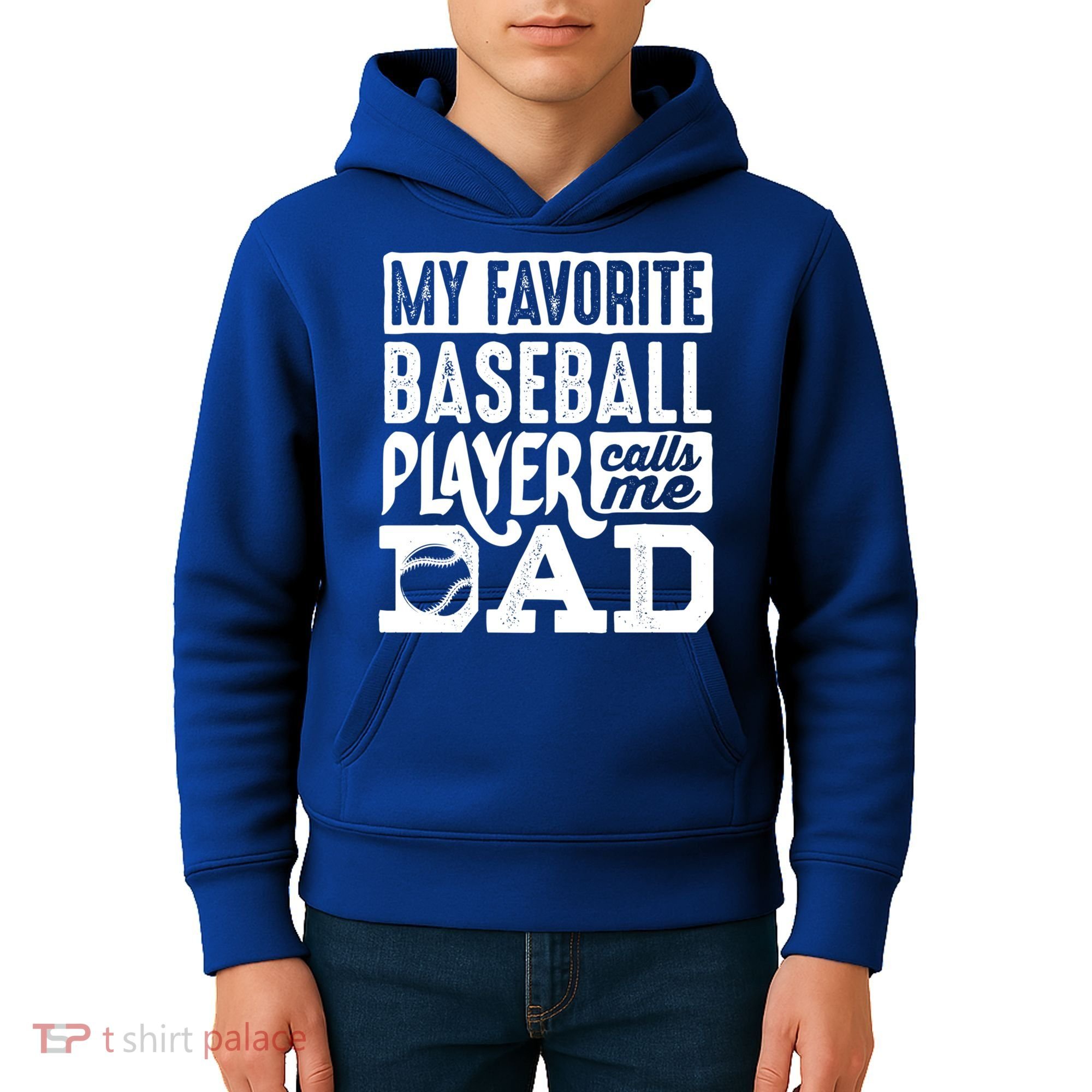 Baseball Dad Cool Gift Baseball Lover Cute Gift Kids Hoodie