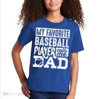 Baseball Dad Cool Gift Baseball Lover Cute Gift Kids T-Shirt thumb 2