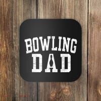 Bowling Dad Classic Bold Font FatherS Day Daddy Coaster thumb 0