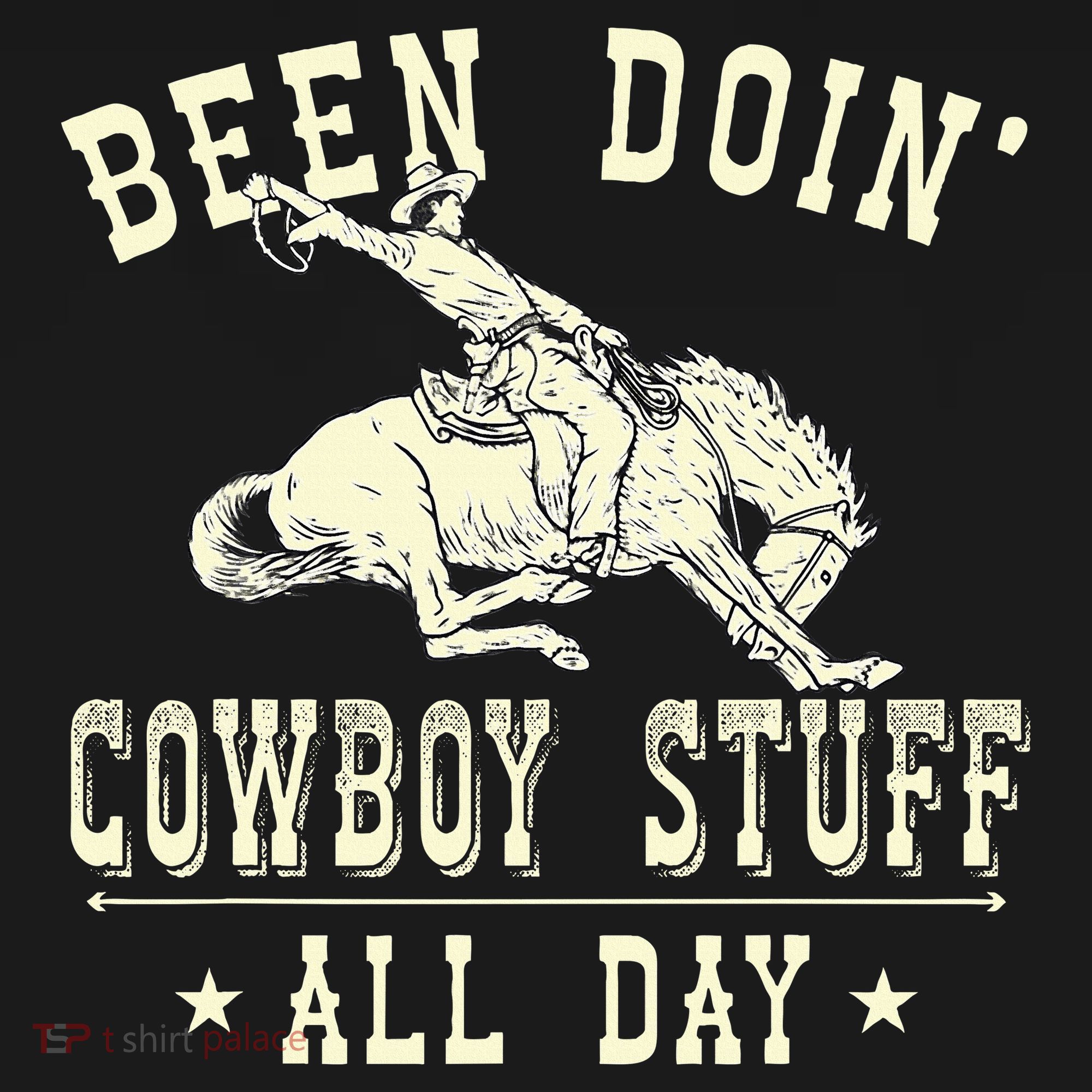 Been Doing Cowboy Stuff Funny Rodeo Cowboy Bucket Hat
