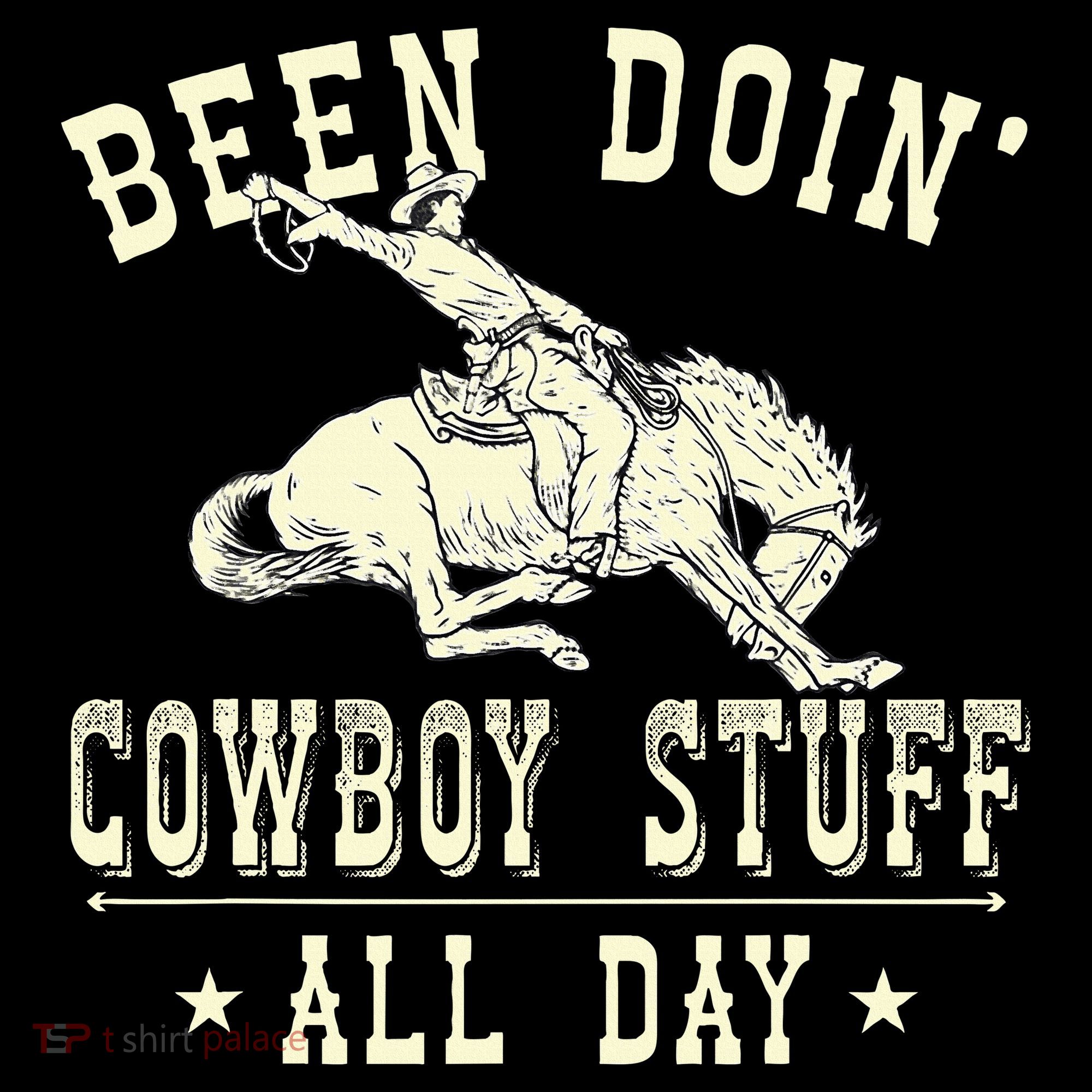 Been Doing Cowboy Stuff Funny Rodeo Cowboy Coaster