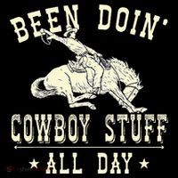 Been Doing Cowboy Stuff Funny Rodeo Cowboy Mousepad thumb 1