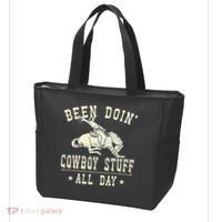 Been Doing Cowboy Stuff Funny Rodeo Cowboy Tote Bag thumb 3