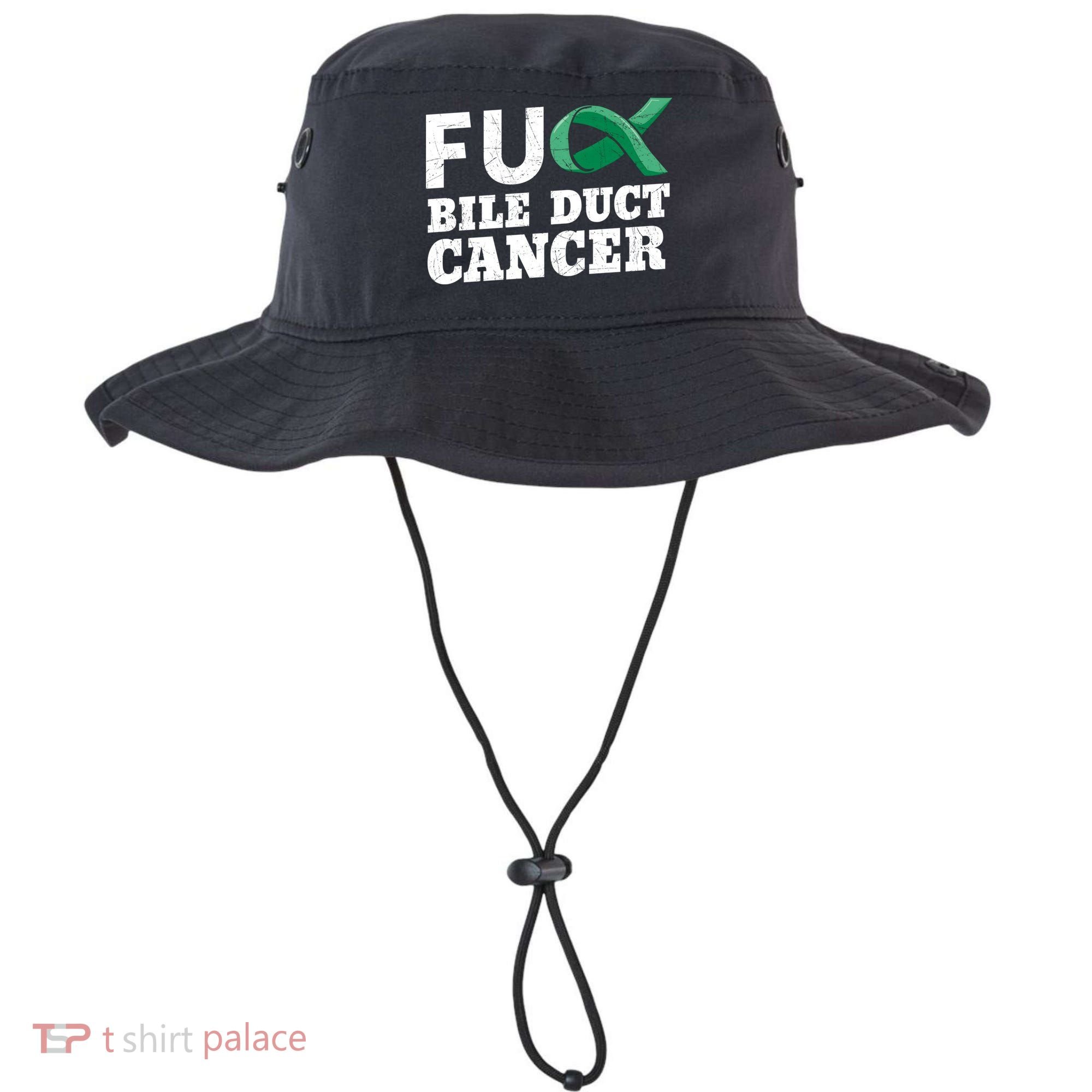 Bile Duct Cancer Awareness Warrior Cholangiocarcinoma Gift Funny Gift Bucket Hat