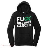 Bile Duct Cancer Awareness Warrior Cholangiocarcinoma Gift Funny Gift Women's Hoodie thumb 0