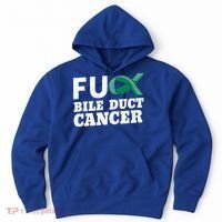 Bile Duct Cancer Awareness Warrior Cholangiocarcinoma Gift Funny Gift Hoodie thumb 0