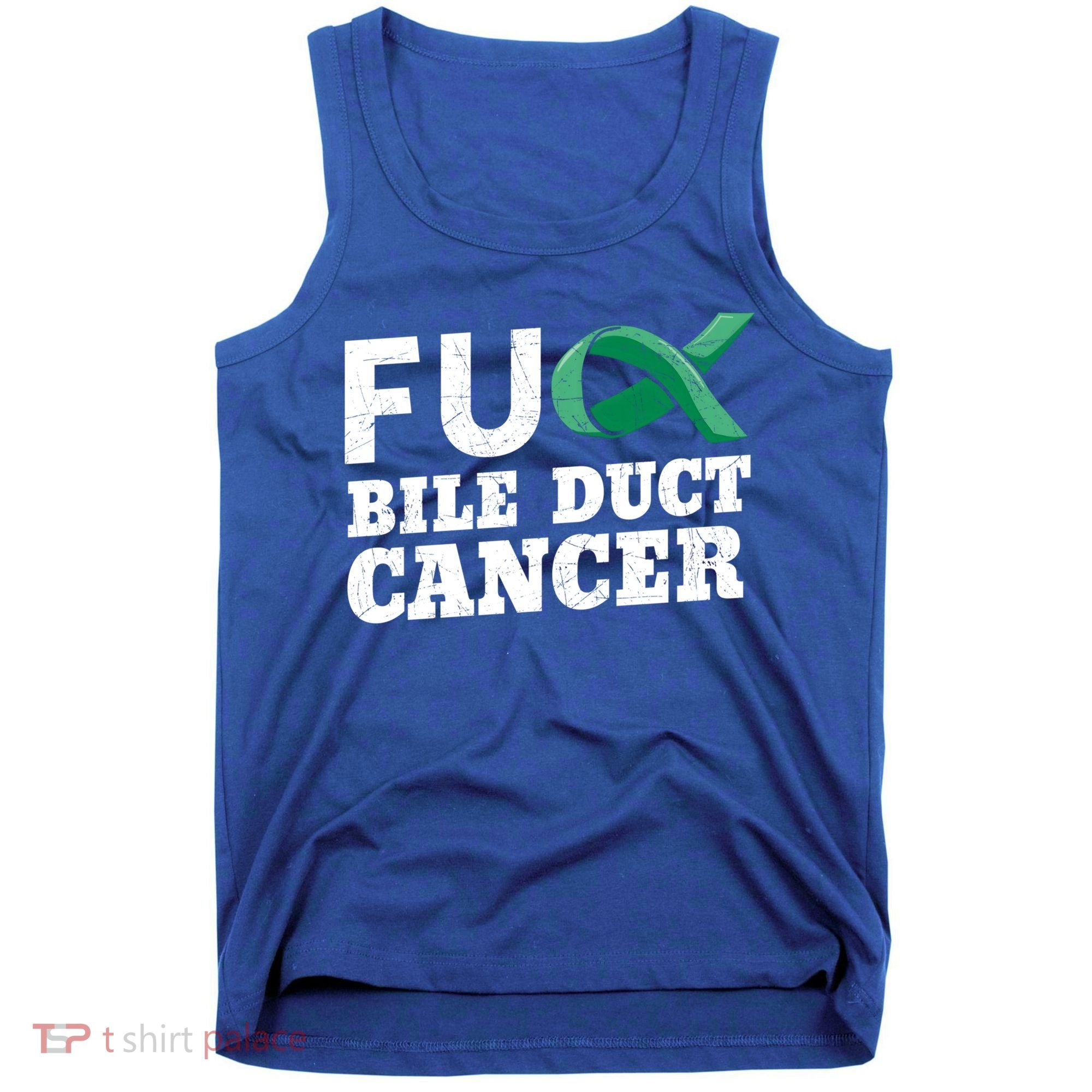 Bile Duct Cancer Awareness Warrior Cholangiocarcinoma Gift Funny Gift Tank Top