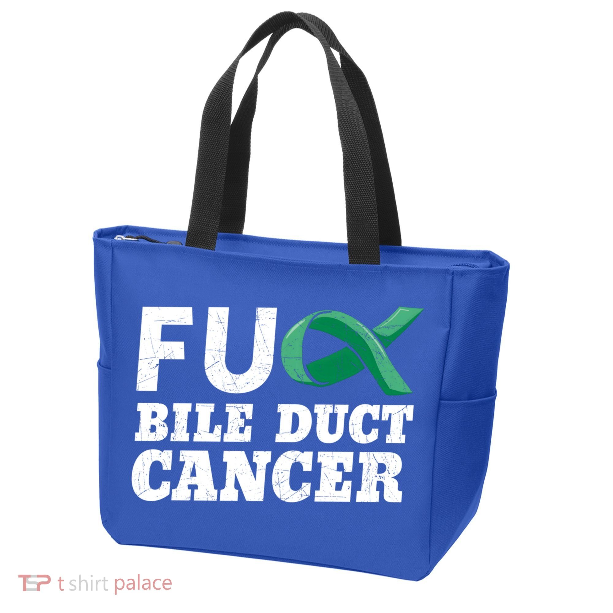 Bile Duct Cancer Awareness Warrior Cholangiocarcinoma Gift Funny Gift Tote Bag