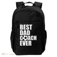 Best Dad Coach Ever Soccer Father Daddy Papa Soccer Coach Backpack thumb 0
