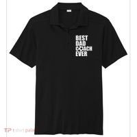 Best Dad Coach Ever Soccer Father Daddy Papa Soccer Coach Sport-Tek Posi-UV Pro Polo thumb 0