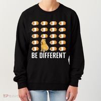 Be Different Capybaras Funny Rodent Capybara Women's Sweatshirt thumb 0