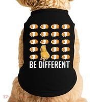 Be Different Capybaras Funny Rodent Capybara Doggie Tank thumb 0