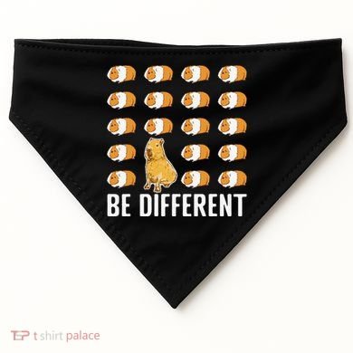 Be Different Capybaras Funny Rodent Capybara USA-Made Doggie Bandana