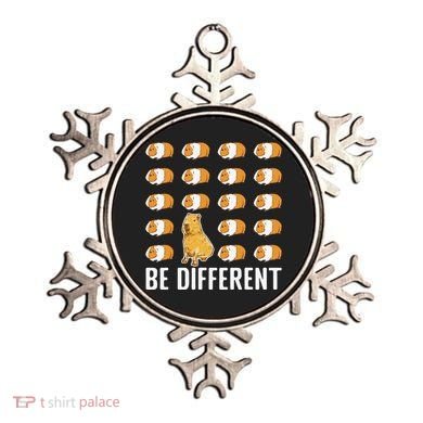Be Different Capybaras Funny Rodent Capybara Ornament