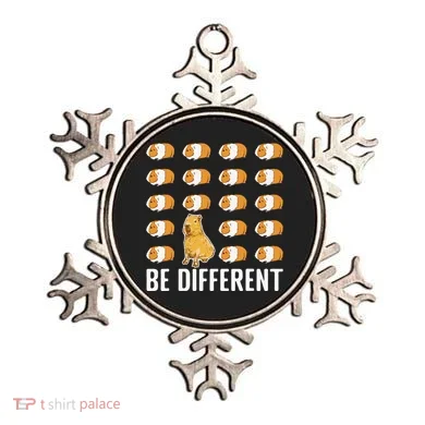 Be Different Capybaras Funny Rodent Capybara Ornament