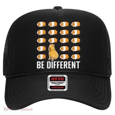 Be Different Capybaras Funny Rodent Capybara Hat