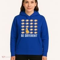 Be Different Capybaras Funny Rodent Capybara Hoodie thumb 5