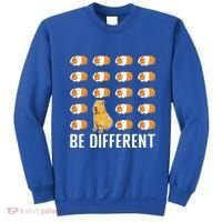 Be Different Capybaras Funny Rodent Capybara Sweatshirt thumb 0