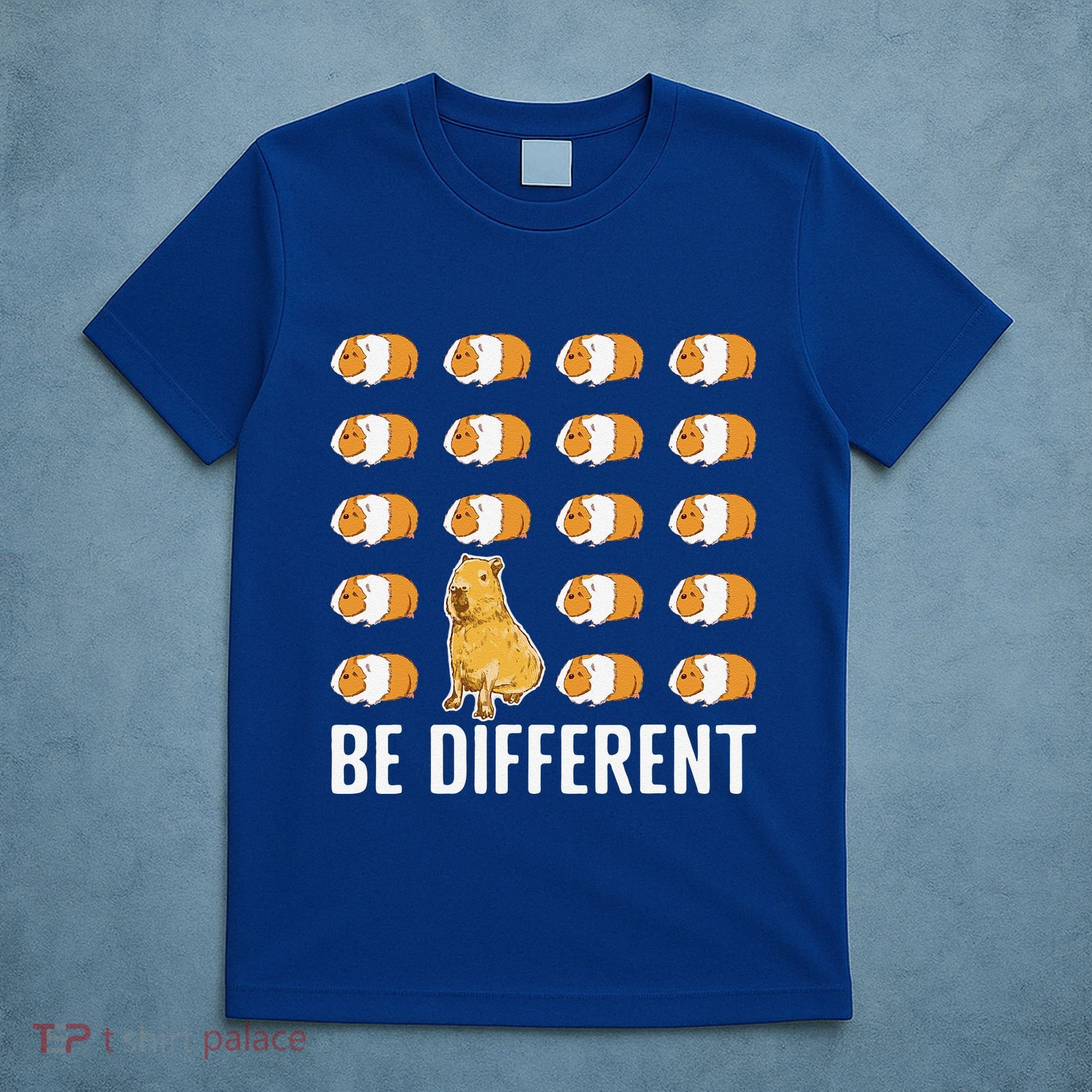 Be Different Capybaras Funny Rodent Capybara T-Shirt