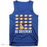 Be Different Capybaras Funny Rodent Capybara Tank Top thumb 0