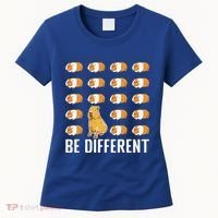 Be Different Capybaras Funny Rodent Capybara Women's T-Shirt thumb 0