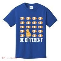 Be Different Capybaras Funny Rodent Capybara Kids T-Shirt thumb 0