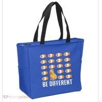 Be Different Capybaras Funny Rodent Capybara Tote Bag thumb 2