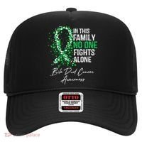 Bile Duct Cancer Awareness This Family No One Fights Alone Gift Hat thumb 0