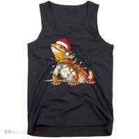 Bearded Dragon Christmas Lights Bearded Dragon Lover Xmas Tank Top thumb 0