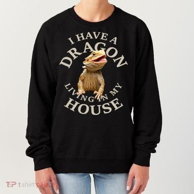 Bearded Dragon Clothes Pogona Barbata Lizard Women's Sweatshirt